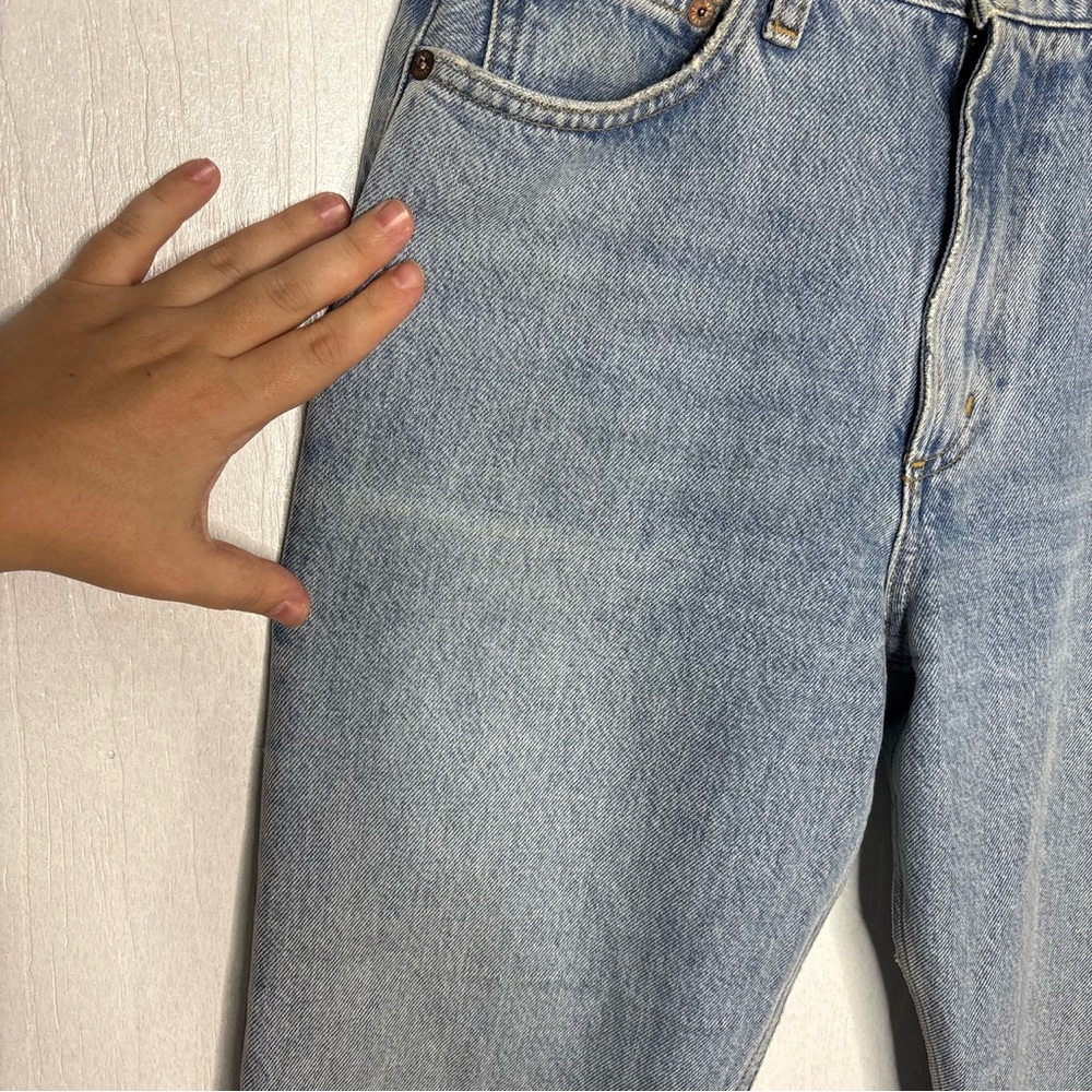 AGOLDE Mia mid rise straight Jean size 25 - Picture 9 of 13